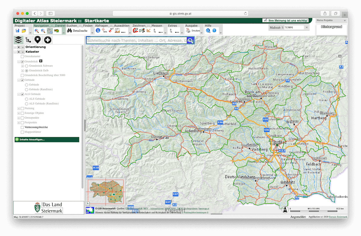 Geoportal Steiermark